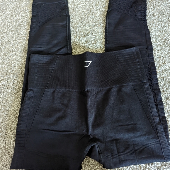 HR Black Gymshark Leggings - Picture 6 of 6